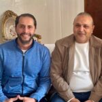 جلسة عمل بين رئيس الاتحاد العام الليبي للكيك بوكسينغ والمواي تاي والمدير الفني للاتحاد العربي للمواي تاي بمدينة الرباط حول تنظيم البطولة العربية المقبلة بالعاصمة طرابلس