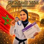 أمينة الدحاوي تحرز برونزية الجائزة الكبرى للتايكوندو بروما 2026